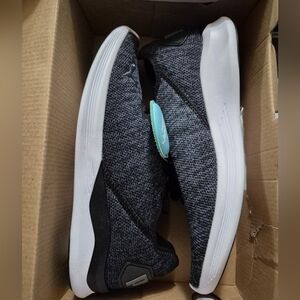 Puma Black and White Athletic Shoes